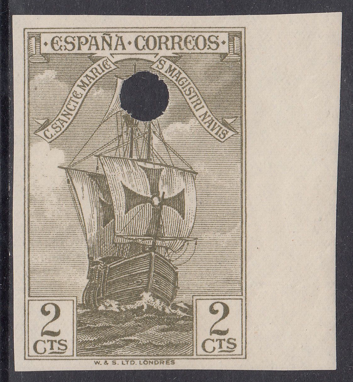 1930 SPAIN CHRISTOPHER COLUMBUS SPECIMEN (ED.533MTs) MNH VF