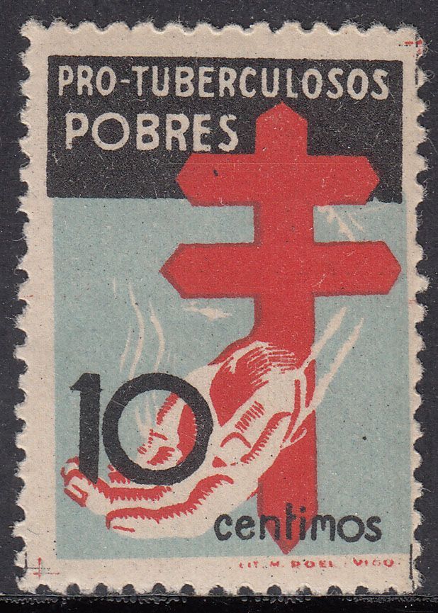 1937 SPAIN TUBERCULOSIS FUND (ED.840) MNH VF