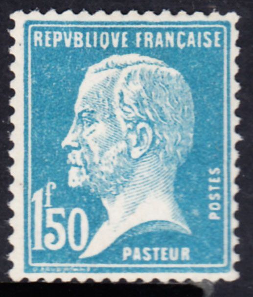 1926 FRANCE PASTEUR 1,50f BLUE (YVERT# 181) MNH VF