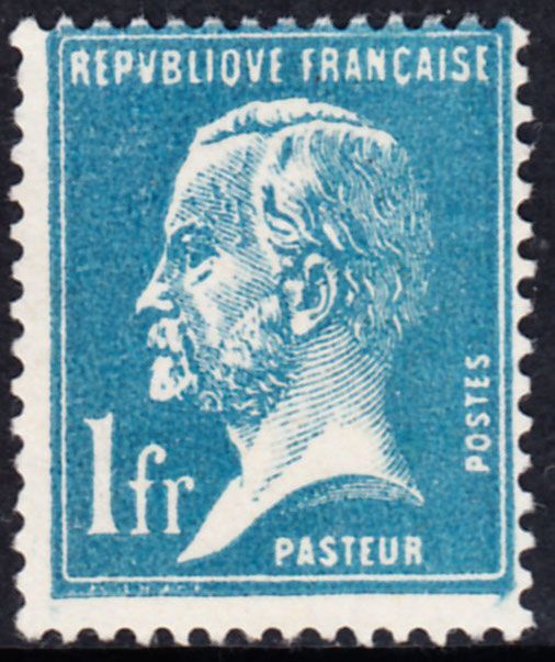 1925 FRANCE PASTEUR 1f BLUE (YVERT# 179) MNG VF