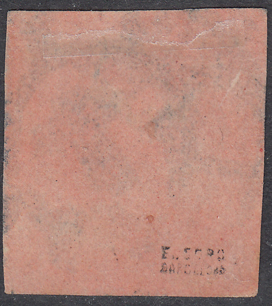 1860 SPAIN ISABEL II (ED.54) USED VF