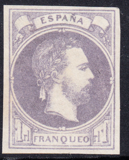 1874 SPAIN CARLOS VII (ED.158) MH