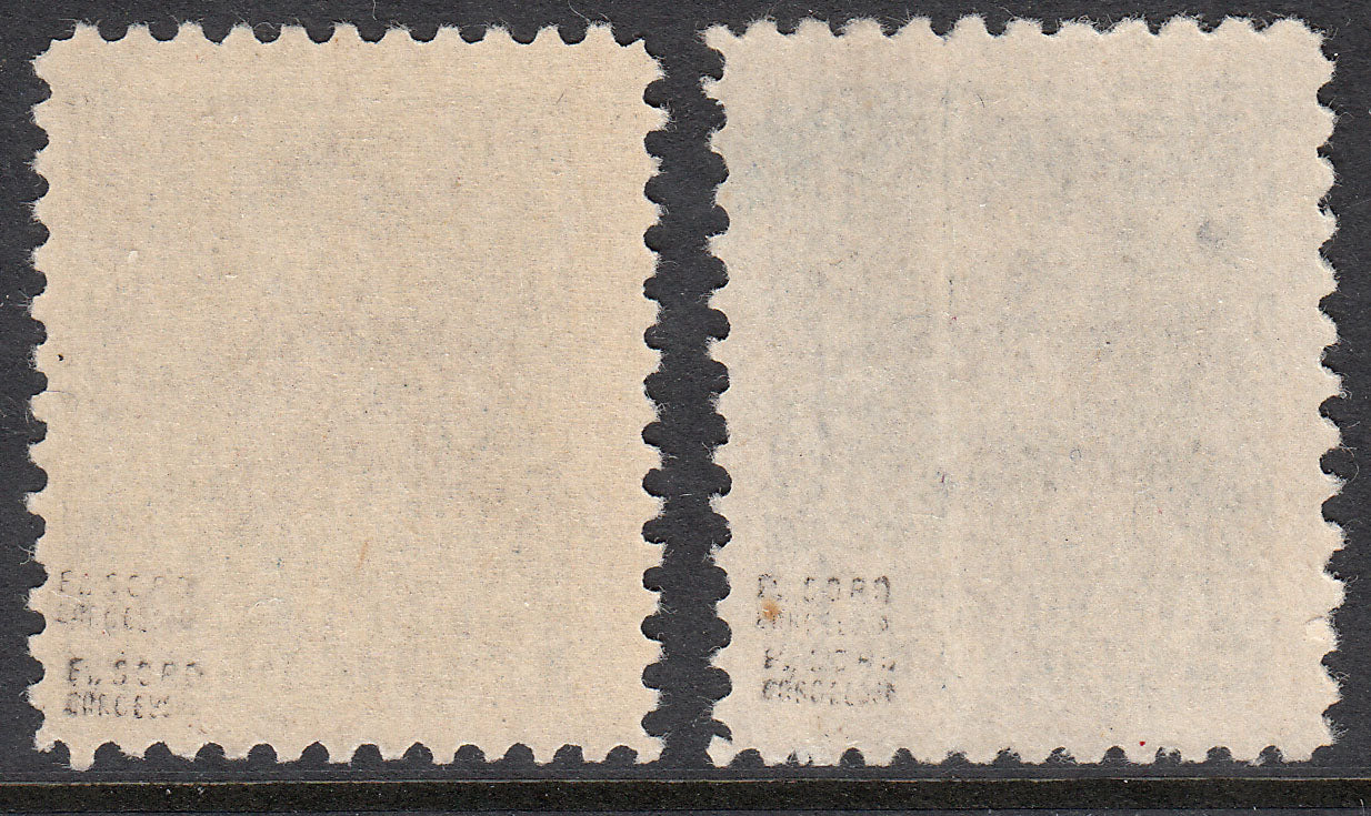 1938 SPAIN FERNANDO CATHOLIC VARIETY (ED.845hcc-846hcc) MNH VF