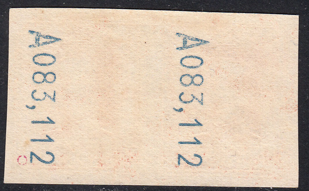 1922-30 SPAIN ALFONSO XIII IMPERF PAIR (ED.320s) MH VF