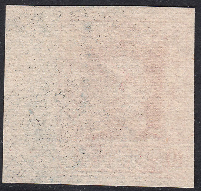 1922-30 SPAIN ALFONSO XIII IMPERF RED COLOR PROOF (ED.313p) MNG VF