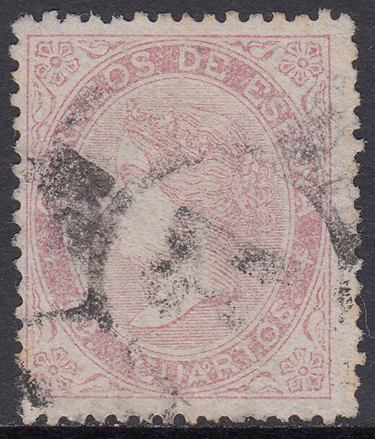 1867 SPAIN ISABEL (ED. 90) USED
